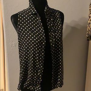 Polka dot blouse